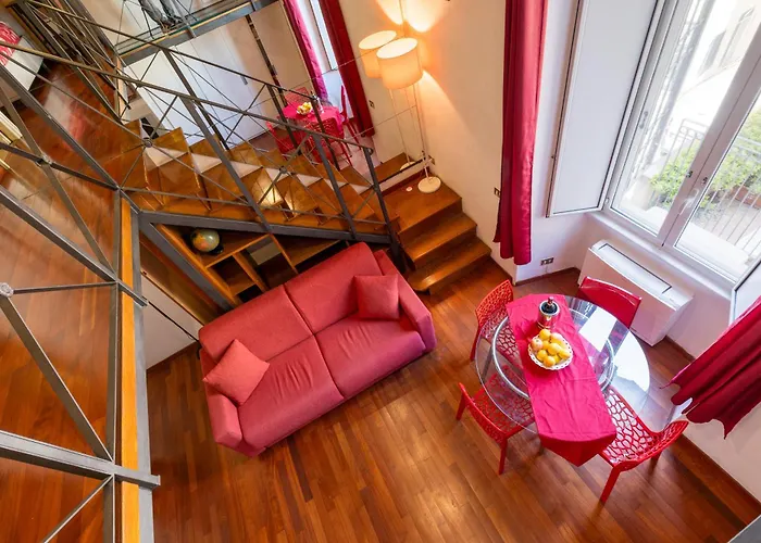 Colosseum Romantic Loft Apartment Rome
